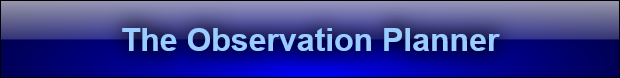 The Observation Planner
